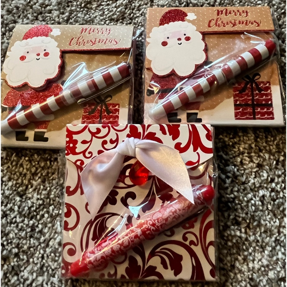 Holiday Stationary & Pen Set of 3